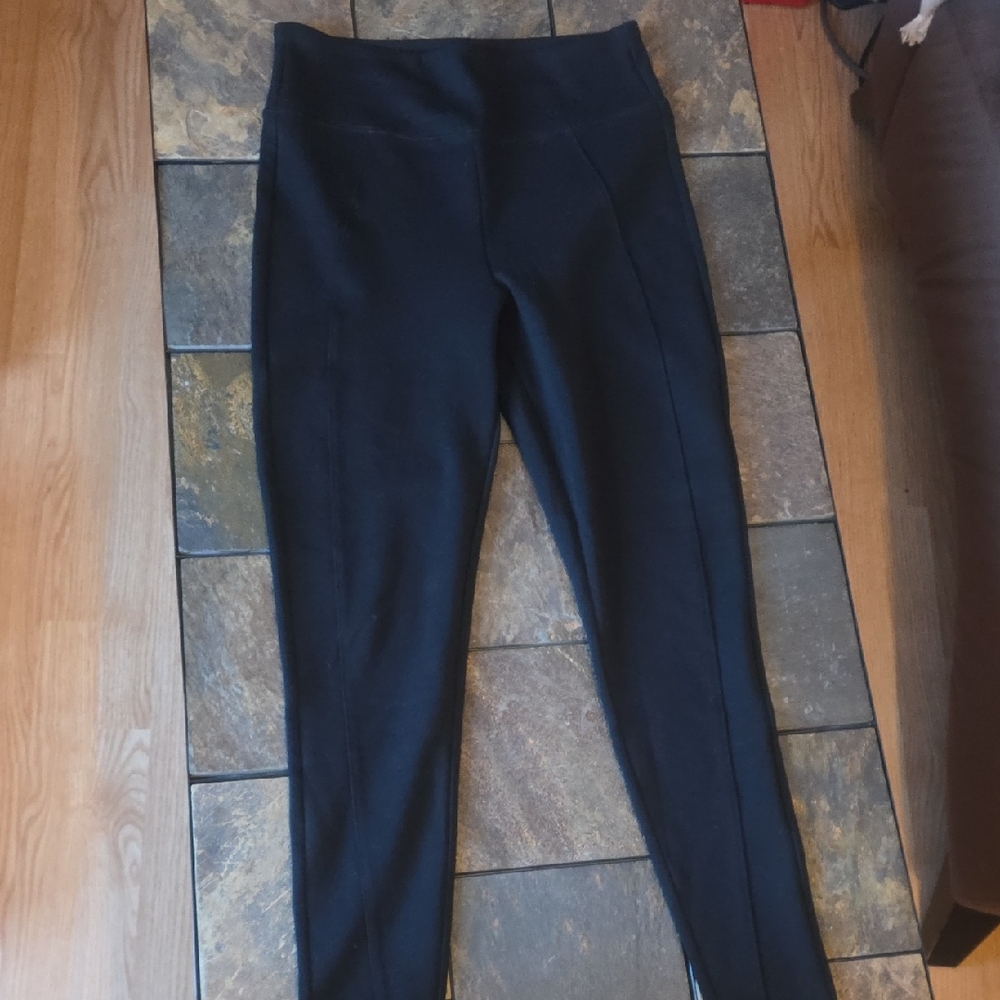 Assets By Spanx Black Leggings